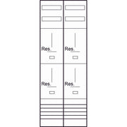 ABN - Zählerfeld Zählerplatz Z29004L 4R 3Pkt SAS LUX