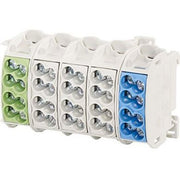 Hensel - Hauptleitungsklemme Hauptleiterabzweigklemme KKL 54 5pol., 4x 1x25qmm