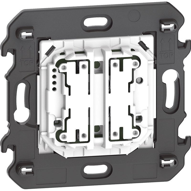 Legrand (BT) - Funksender 2-moduliger Wandsender Bticino K4003DCW 2-fach