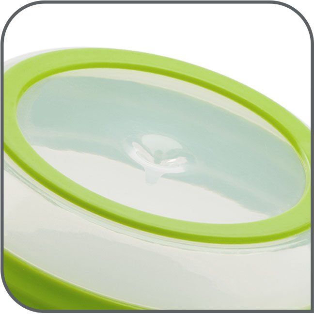 Emsa - Zubehör/Ersatzteile für Kleingeräte Falt-Salatschleuder BASIC trans/gn 4L