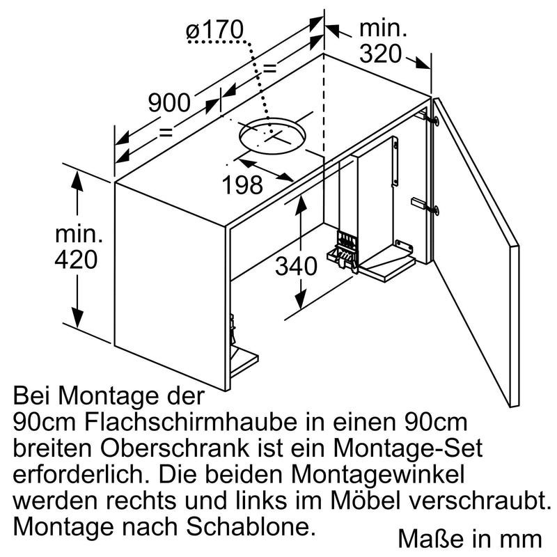 Siemens - Dunstabzugshaube Flachschirmhaube LI99SA684