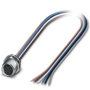 Phoenix Contact - Rundsteckverbinder, feldkonfektionierbar (Industriesteckverbinder) Einbausteckverbinder SACC-DSI-M8F#1456103