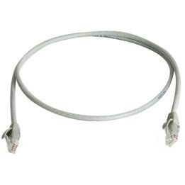 Telegärtner - Patchkabel Kupfer Patchkabel U/UTP C.6 5,0m 100008717 MP8 250,LSZH,gr,1:1