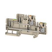 Weidmüller - Durchgangs-Reihenklemme Klemme APGTB42TFT-PE4C/2 PUSH IN, 4 mm² − 50 Stück