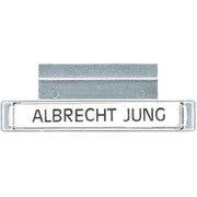 Jung - Bezeichnungsmaterial für Installationsschalterprogramme Beschriftungsleiste 61 NA Schriftfeld 7x57mm
