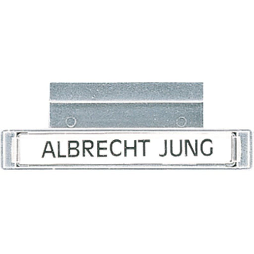 Jung - Bezeichnungsmaterial für Installationsschalterprogramme Beschriftungsleiste 61 NA Schriftfeld 7x57mm