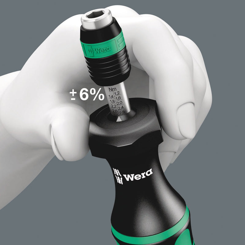 Wera - Drehmomentschlüssel Drehmomentschraubendreher 7400 0,1-0,34 Nm