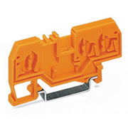 WAGO - Zubehör/Ersatzteile für Klemmen Konturengl. Distanzgehäuse 280-650/056-000 orange − 100 Stück