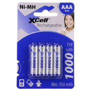 Hückmann - Akku Xcell Micro AAA Akku 117313 (VE4) Ni-MH 1,2V 1000 mAh