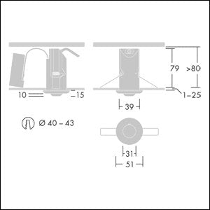Thorn - Sicherheitsleuchte LED-Notlichtleuchte VOYAGER FIT#96629568 MRC E3D-NM WH