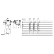 Bals Elektrotech - CEE-Anbausteckdose (IEC 60309) CEE-Anbausteckdose 12065