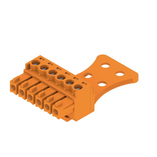 Weidmüller - Kabelsteckverbinder für Leiterplattensteckverbinder Verbinder 3.81mm BCZ 3.81/#1236280000 − 50 Stück