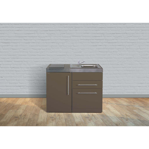 Stengel - Mini-Küche Miniküche Premiumline MPGSMM110GSGKFliBre Mokka metallic