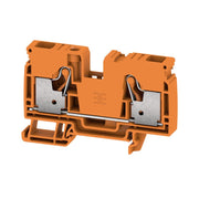 Weidmüller - Durchgangs-Reihenklemme Klemme A2C 10 OR PUSH IN, 10 mm² − 25 Stück