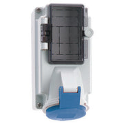 Bals Elektrotech - CEE-Steckdose abschaltbar, abgesichert (IEC 60309) Wandsteckdose abgesichert 15096 16A 5p 230V 9h IP44