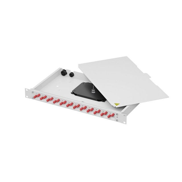 Telegärtner - Patchpanel LWL FO-PP BAS-ECO 100130976 1U 6 STD OS2/P PT