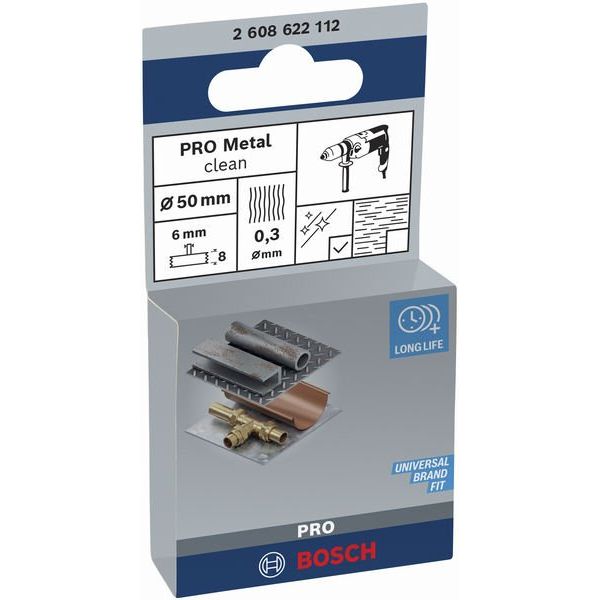 Bosch - Rotierende Drahtbürste PRO Metal clean 2608622112 Scheibenbürste