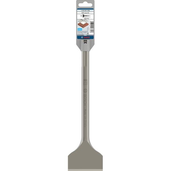 Bosch - Maschinenmeißel PRO SDS max-4C Spatmeißel, 1618601008 80 x 300 mm