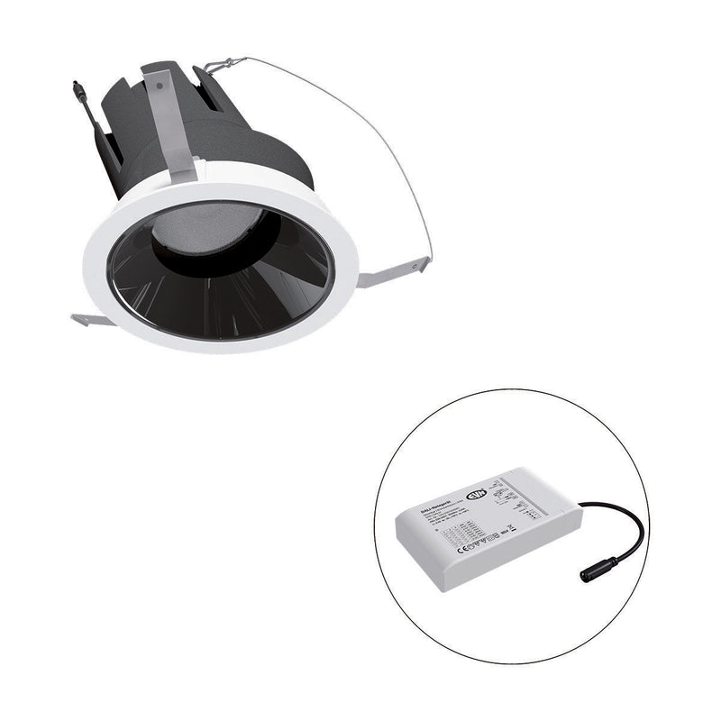 EVN Lichttechnik - Downlight/Strahler/Flutlicht LED-Einbauleuchte modular F01R09AM3830L24D Konfigurationstype