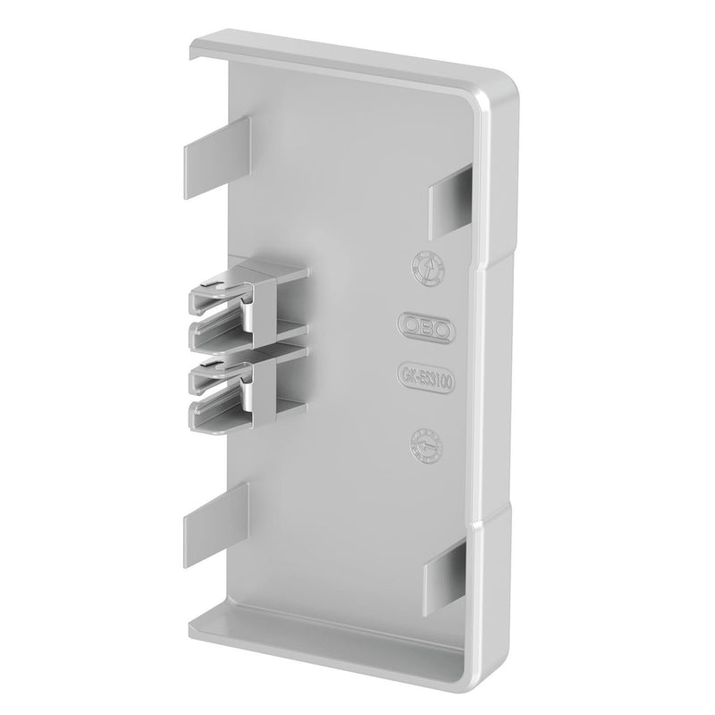 OBO Bettermann - Endstück für Geräteeinbaukanal Endstück GK-E53100AL für Rapid 45-2 100