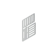 Niedax - Verbinder für Kabeltragsystem Universalwinkel RUW 60 S − 1 Stück