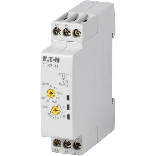 Eaton - Zeitrelais Elektron.Zeitrelais ETR2-11 0,5s-100h anspr.verz