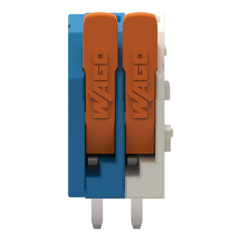 WAGO - Leiterplattenklemme 2601-3102/987-100 1,5mm²,ws/bl − 220 Stück