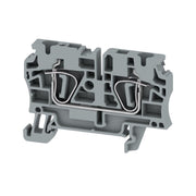 Weidmüller - Durchgangs-Reihenklemme Klemme ZDU 4 GR Zugfederanschl.,4mm² − 100 Stück
