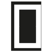 Jung - Abdeckrahmen Glasrahmen 2-fach aws LSP 982 GL WW waage/senkrecht