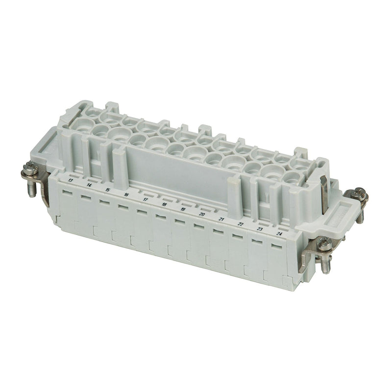 Walther Werke - Kontakteinsatz für Rechtecksteckverbinder Buchseneinsatz B24 71012404 0,5-2,5qmm,20-14AWG