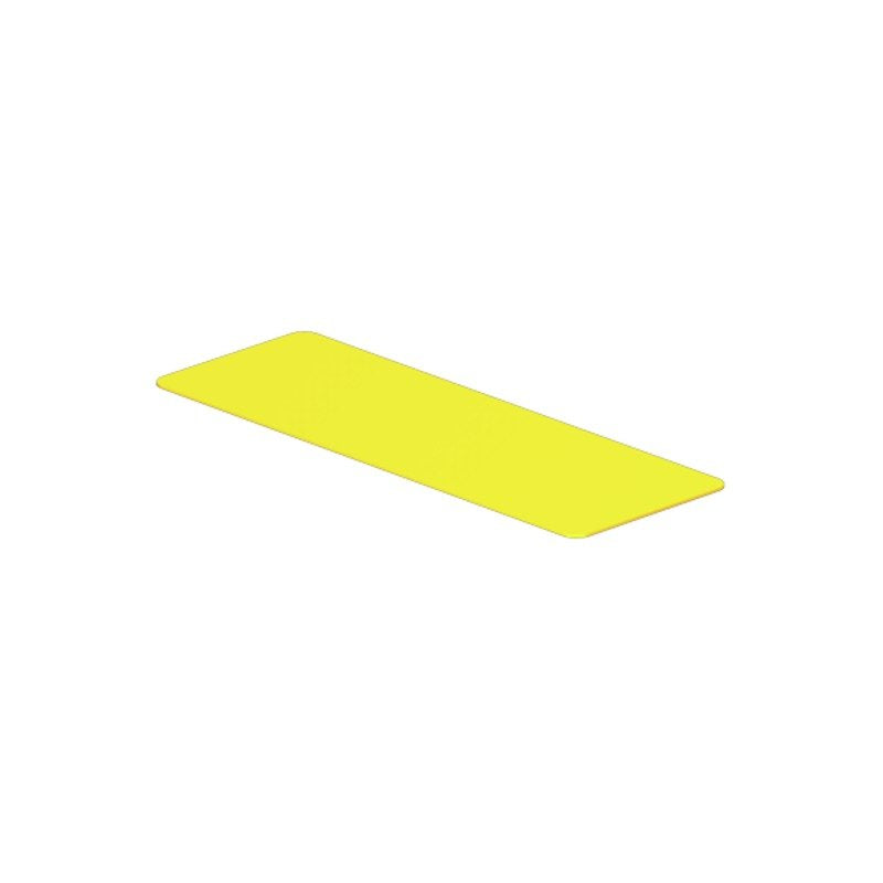 Weidmüller - Kennzeichnungsmaterial Klemmenmarkierung ESG 6/17 MM GE 17x6mm, gelb − 3000 Stück