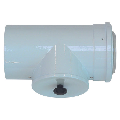 Vaillant - Konzentrisches Abgas/Zuluft Formstück 1 Anschluss Reinigungsöffnung 0020106382 110/160mm konzentr
