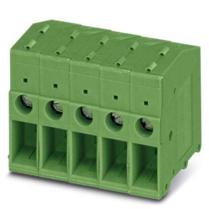 Phoenix Contact - Leiterplattenklemme LeiterplattenAnschlusskle. FRONT 4-H-7,62-3 − 10 Stück