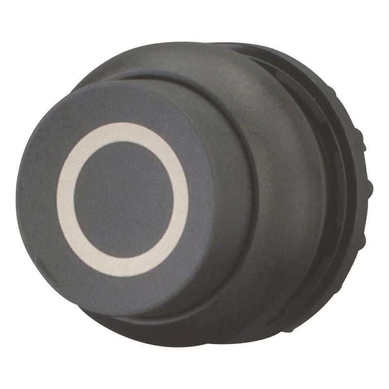 Eaton - Frontelement für Drucktaster Drucktaste M22S-DRH-S-X0 hoch,sw,rast.,blanko
