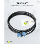 Goobay - Patchkabel Kupfer Patchkabel U/UTP Cat6 74231 Ultraflexibel,slim,s