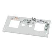 Eaton - Frontplatte (Schaltschrank) Frontblende +Einbausatz XME0604CM Mess 2x72 grau