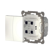 Theben - Bussystem-Binäreingang 2/4-fach Funk-Taster LUXORliving PB 4 RF mit Temperatursensor
