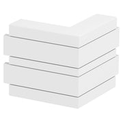 OBO Bettermann - Außeneck für Geräteeinbaukanal Außeneck GA-AS53165RW Alu starre Form