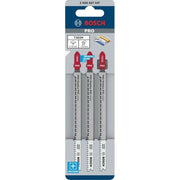 Bosch - Stichsägeblatt PRO Plastics PVC clean 2608667447 T302H Stichsägeblatt