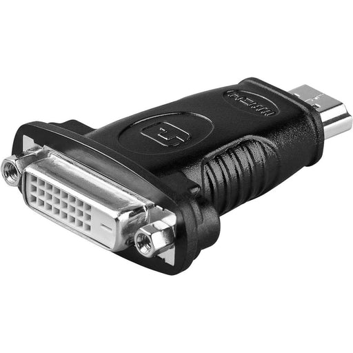 Goobay - Kommunikationstechnik-Adapter HDMI/DVI-D Adapter 68098 vernickelt schwarz