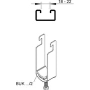 Niedax - Bügelschelle Bügelschellen BUK 18/2 − 100 Stück