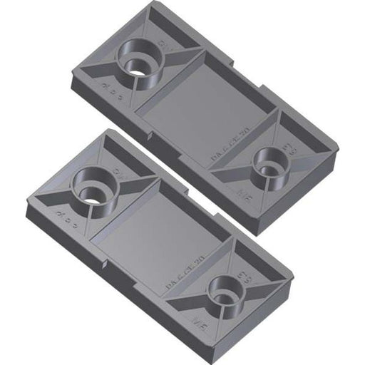 Bachmann - Montagezubehör (Schaltschrank) Steckdosenleiste 509.000 Kunststoffhalterset