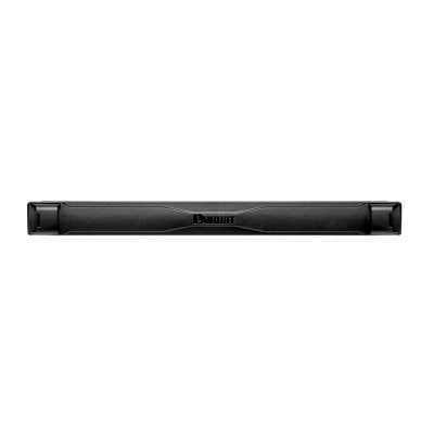 Panduit - Frontplatte für Baugruppe mit Rastermaß 482,6 mm (19 Zoll) Blindplat. 482,6mm(19Z)1HE TLBP1R-V Ausschnitt rund − 5 Stück