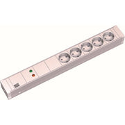 Bachmann - Power distribution unit (PDU) 19Zoll Steckdosenleiste 5f 333.002 1,5HE5xSchutz.1xGVS