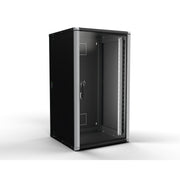 Enoc - Netzwerkgehäuse Wandschrank 21HE 3tlg. sw Wr2 21-66-S 19"600x600x1067mm