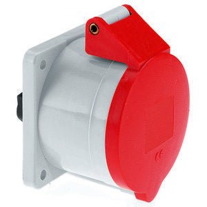 Bals Elektrotech - CEE-Anbausteckdose (IEC 60309) Anbausteckdose gerade 32A 13008 3p 400V 9h IP44