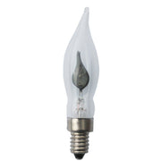 Scharnberger+Hasenbein - Allgebrauchsglühlampe Kerzenform Flackerkerze 18x72mm 40943 E10 240V 3W