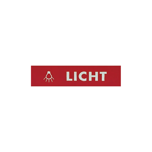 Grothe - Zubehör/Ersatzteile für Türkommunikation Lichtschild rot 51026 − 10 Stück
