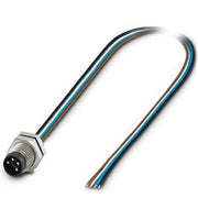 Phoenix Contact - Rundsteckverbinder, feldkonfektionierbar (Industriesteckverbinder) Einbausteckverbinder 1190350 − 500 Stück