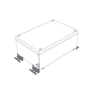Rose System - Montagezubehör (Schaltschrank) Aussenbefestigungslaschen 371050000 Edelstahl − 1 Stück